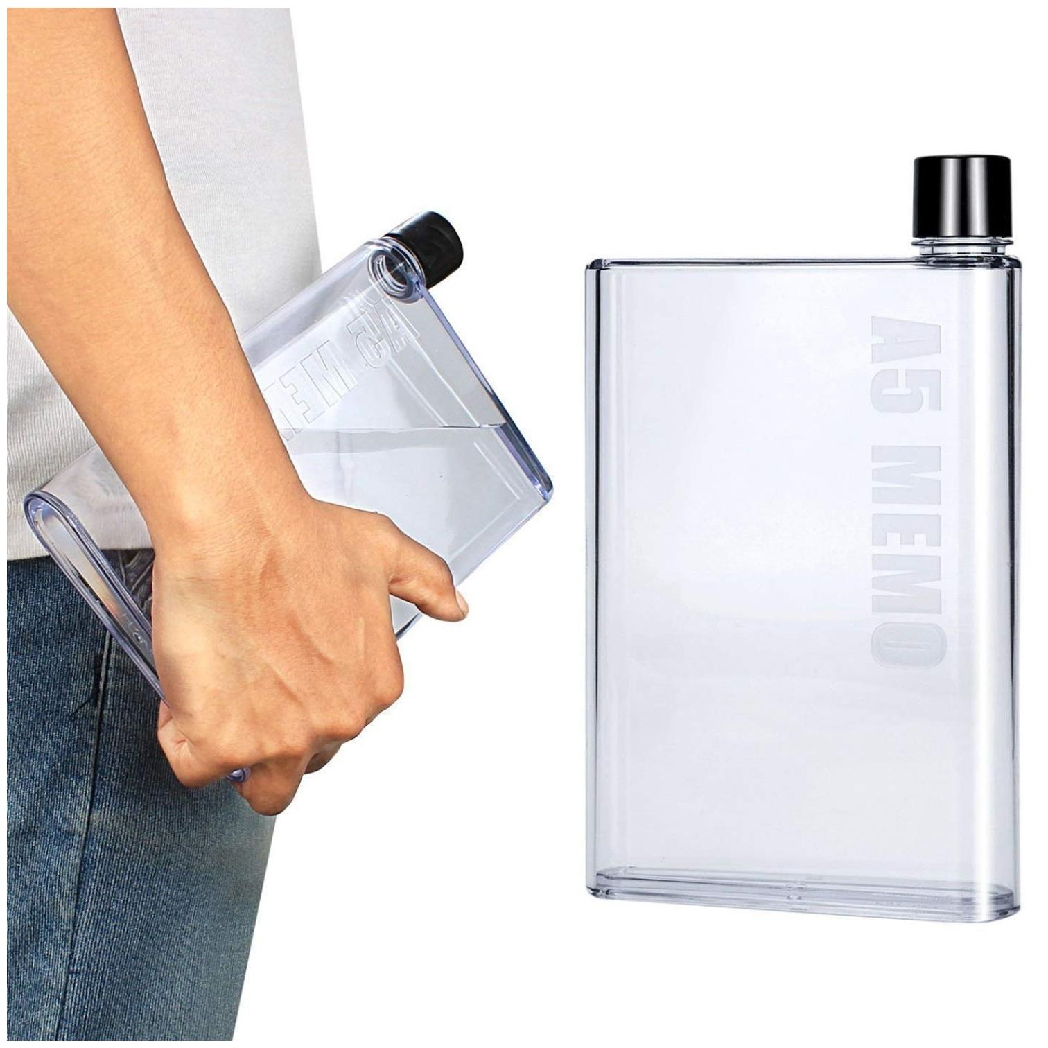 

Gurnoor Creation A5 Water Bottle Plastic Assorted Water Bottle ( 420 ml Set of 1 )