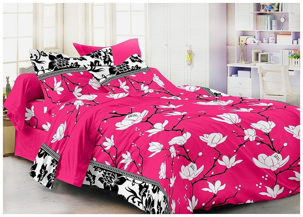 

Gyanti Texture India 3D Printed 1 Double bedsheet with 2 Pillow Covers 3D DB-002