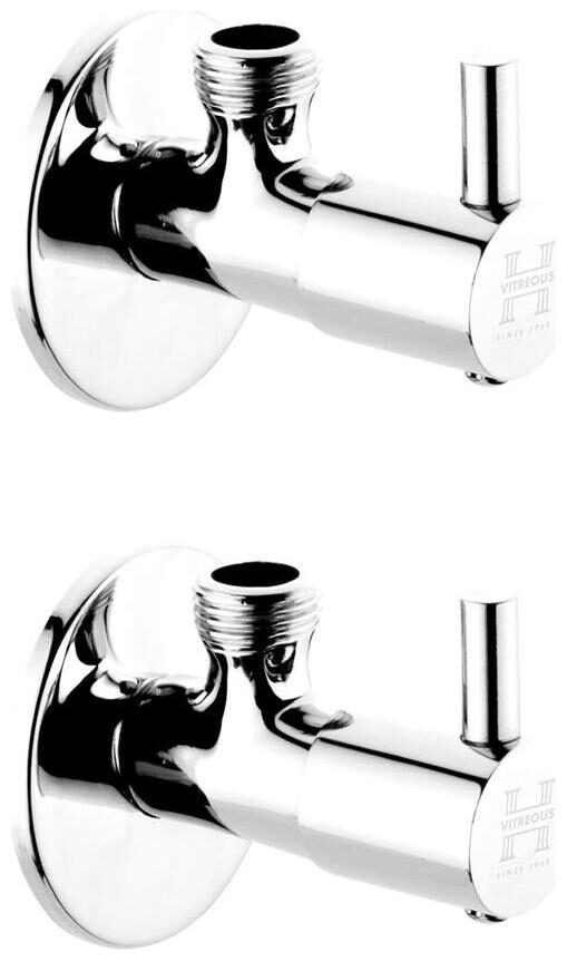 

HVitreous Wall Mount Brass Connectors ( Handle Controlled )