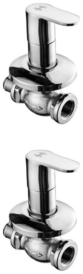 

HVitreous Wall Mount Brass Connectors ( Handle Controlled )