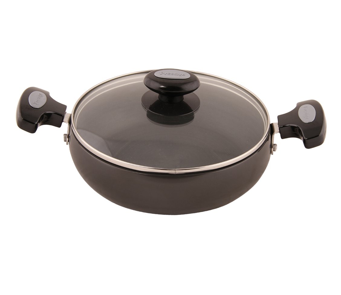 

Prestige Hard Anodised Cookware Saute Pan 200 mm Black