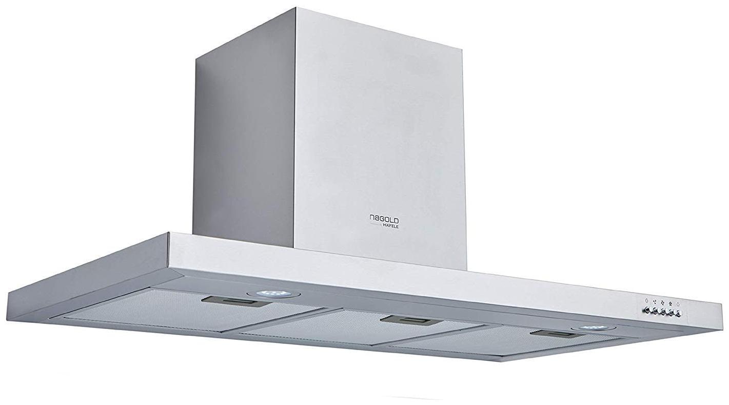 

Hafele Wall Mounted 90 cm 750 m3 h Silver Chimney