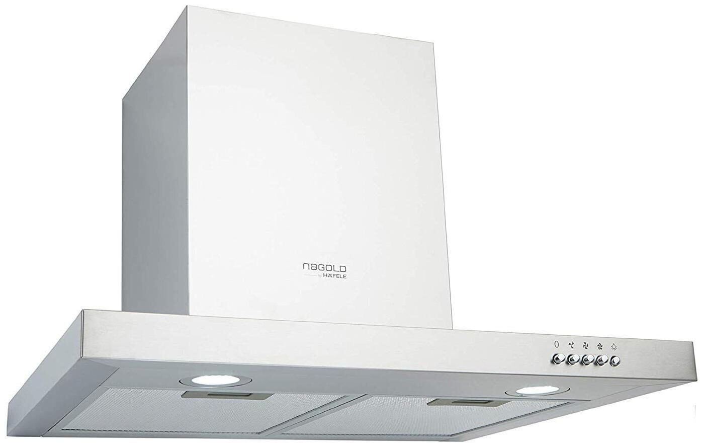 

Hafele Wall Mounted 60 cm 750 m3 h Silver Chimney