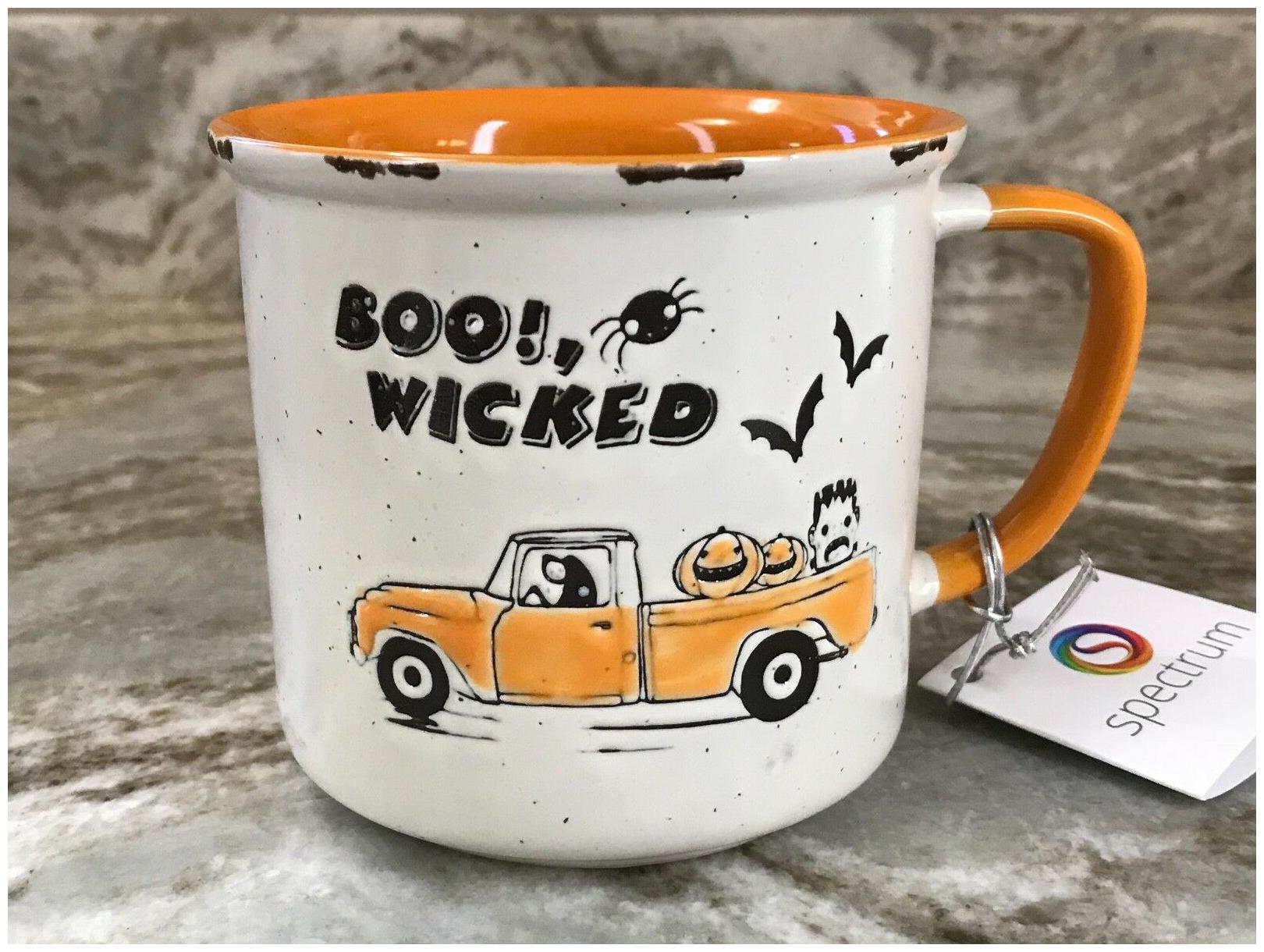 

Halloween Coffee Mugs Spectrum Design Boo Spooky Trick Or Treat You Choose New