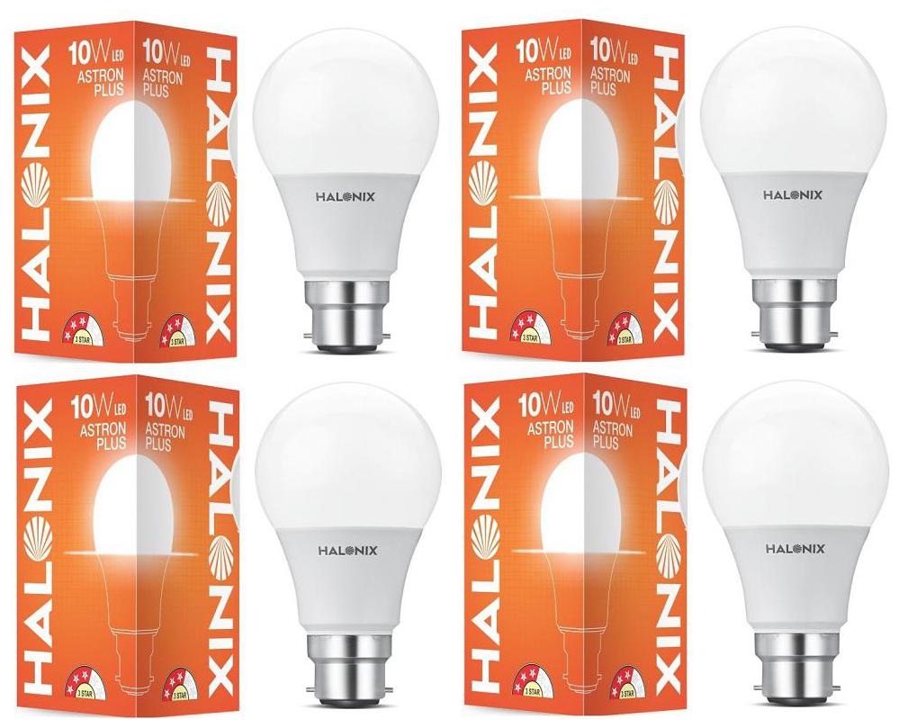 

Halonix 10W-6500K Astron Plus Led Bulb Pack Of 4