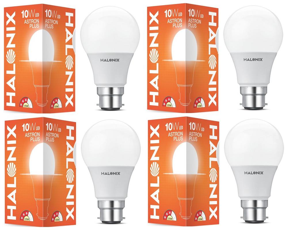 

Halonix 10W-6500K Astron Plus Led Bulb Pack Of 4