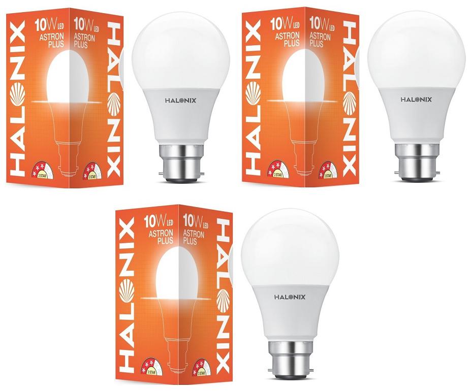 

Halonix 10W-6500K Astron Plus Led Bulb Pack Of 3