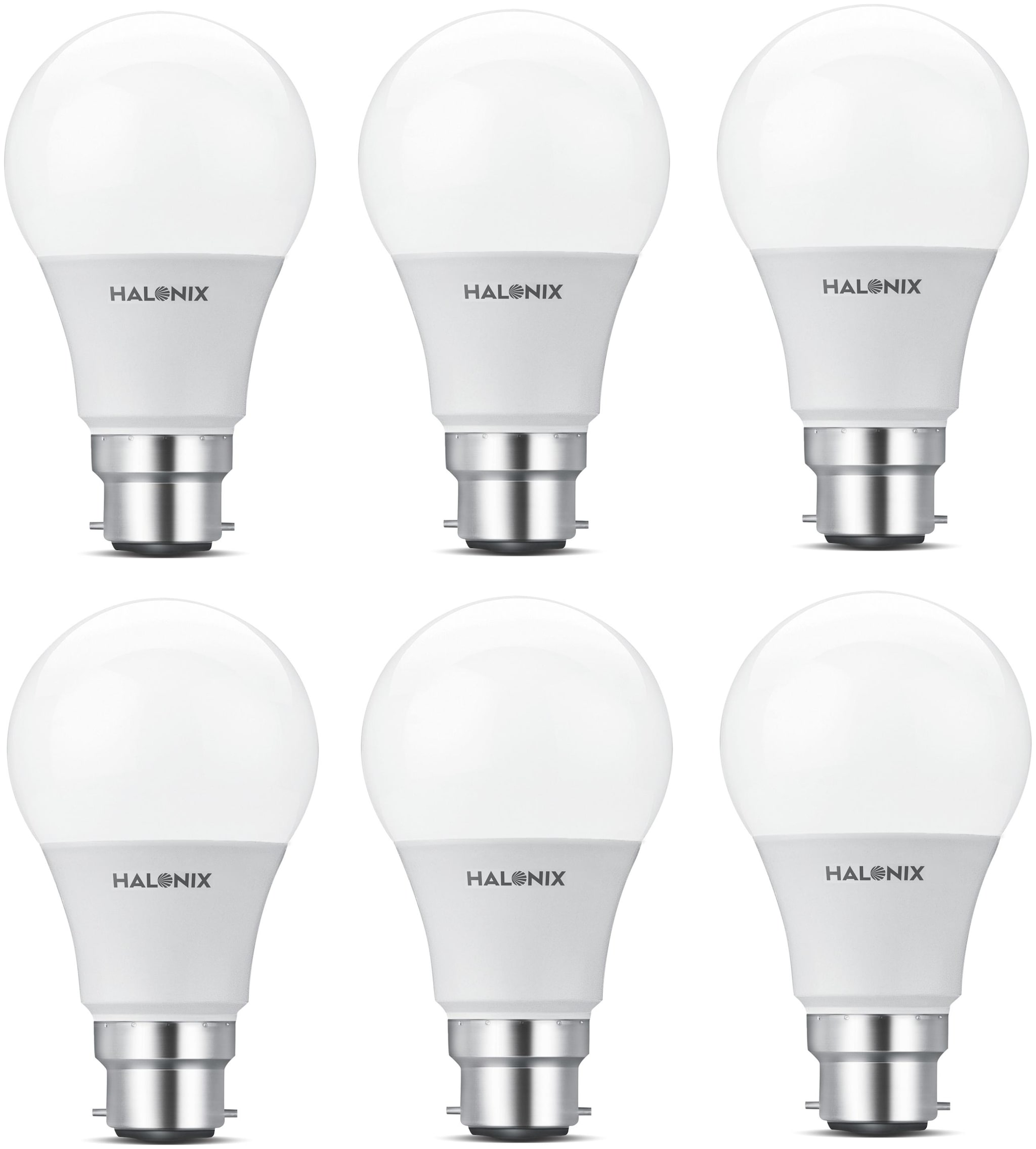 

Halonix Astron Star Base B22 12-Watt Led Bulb (Pack Of 6 Cool )
