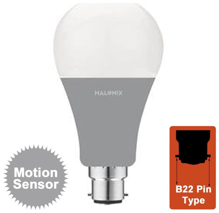 Buy Halonix Radar Motion Sensor B22 Led Bulb 10 W Online at Low Prices