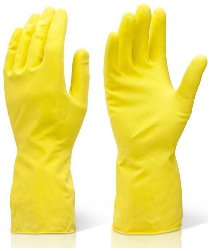 

Hand Care Surf Long Sleeve Kitchen Waterproof Household Glove Warm Dishwashing Glove Water Dust Stop Cleaning Glove (Yellow) 1 Pair