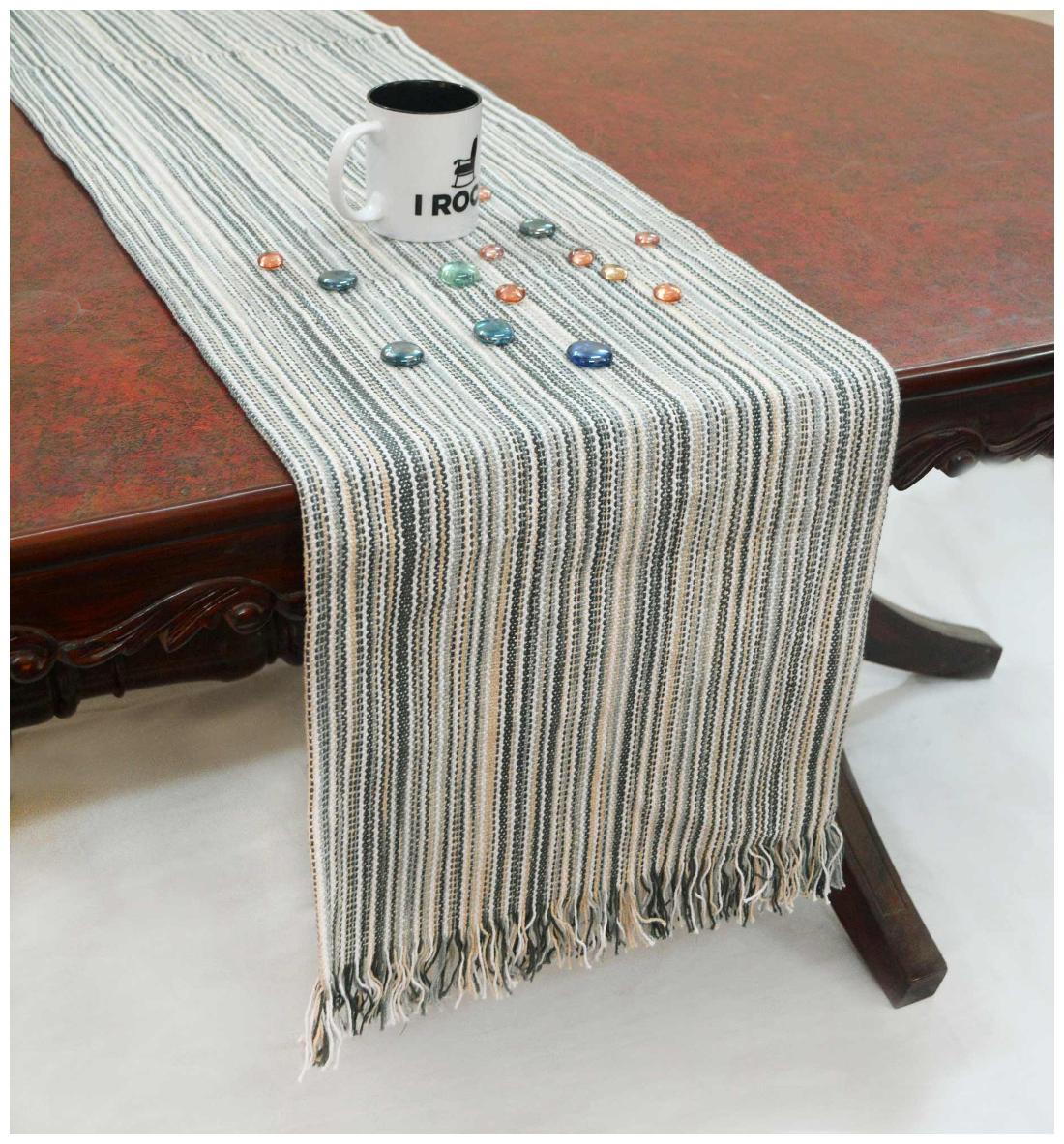 

Handloom Multicolor Table Runner