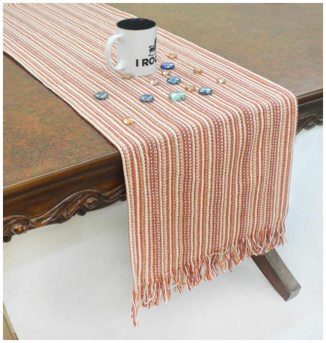 

Handloom Multicolor Table Runner