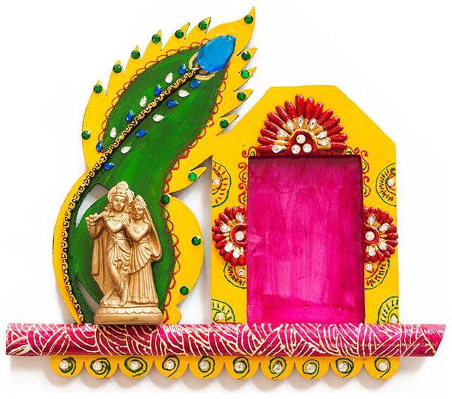 RITWIKA'S Wood Green Collage picture frame ( Set of 1 )