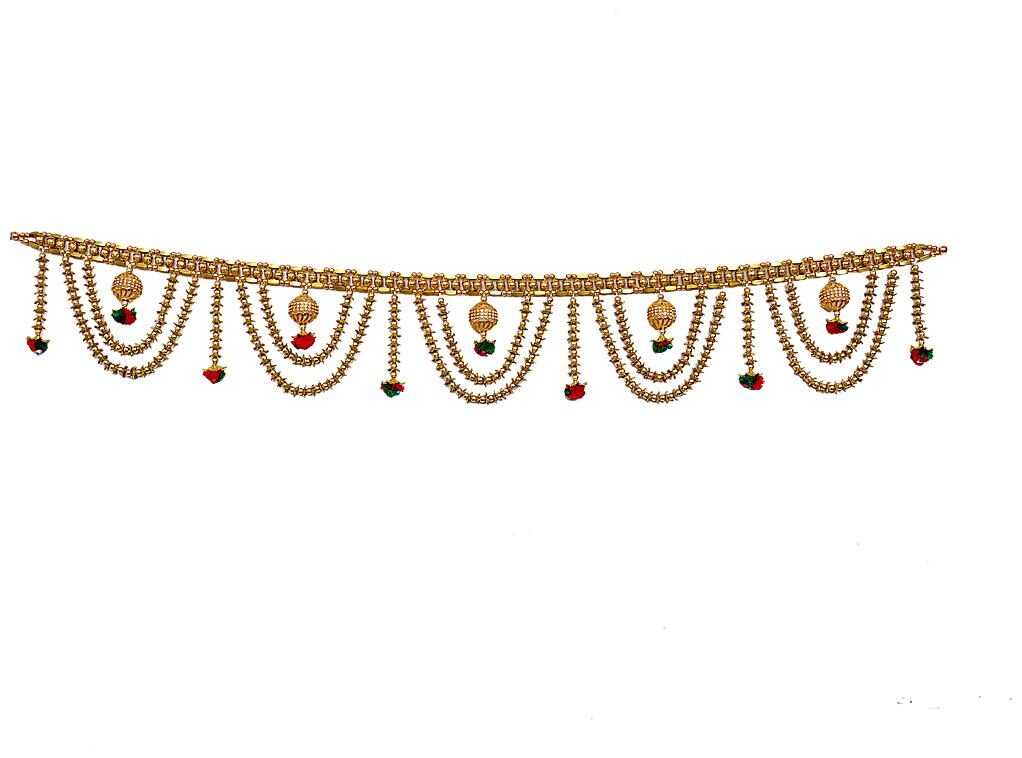 

Handmade Golden Door Hangings Bandhanwar Toran
