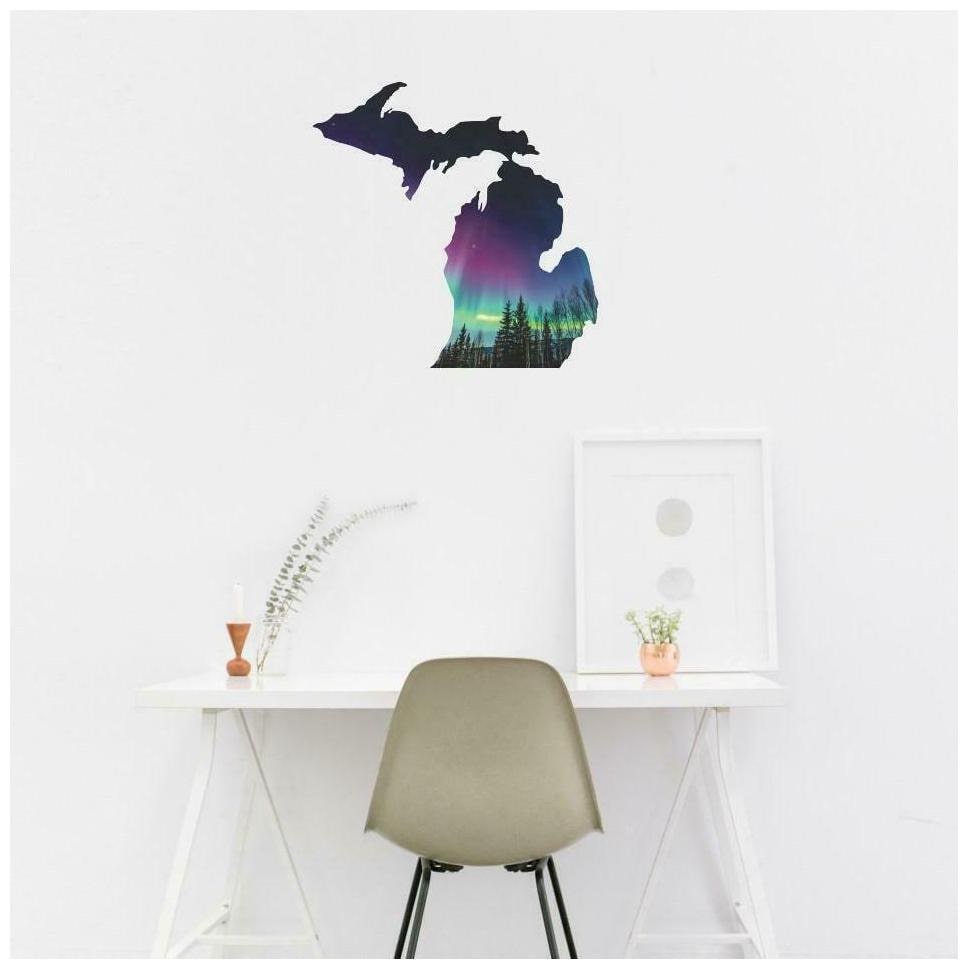 

HANDMADE IN THE USA - Michigan Imagery Sign