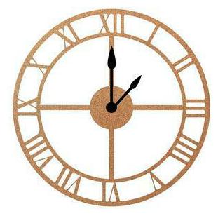 

HANDMADE IN THE USA - Roman Numeral Clock