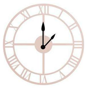 

HANDMADE IN THE USA - Roman Numeral Clock