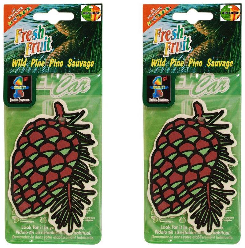 

Hanging Air freshners Set of 2 pcs Wild Pine