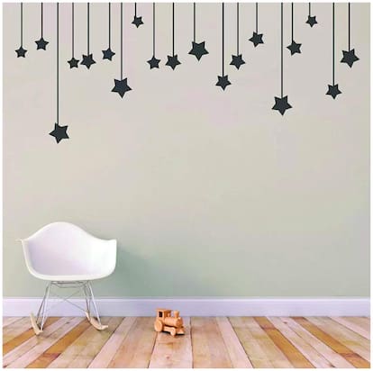 Hanging Stars Wall Sticker