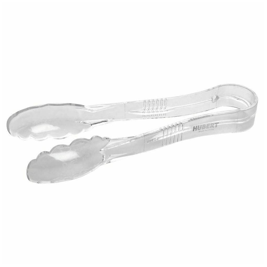 

HUBERT Plastic Tong with Handle Hole Clear - 9 L