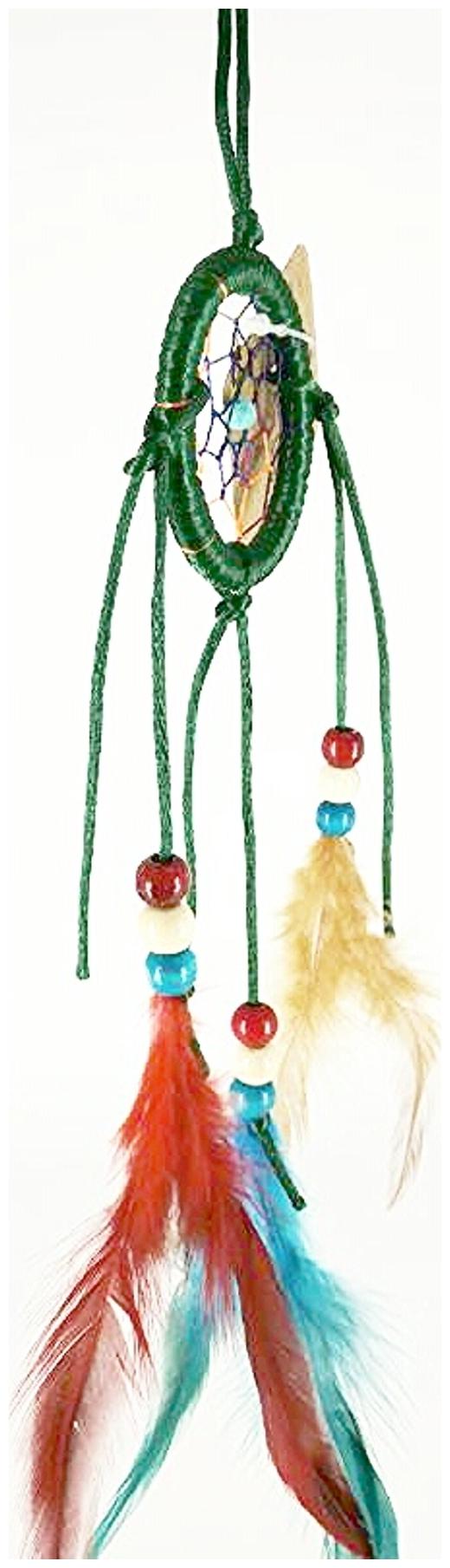 

Happiness Overloaded Green Dream Catcher Wall Hanging - Attract Positive Dreams Positive Thinking
