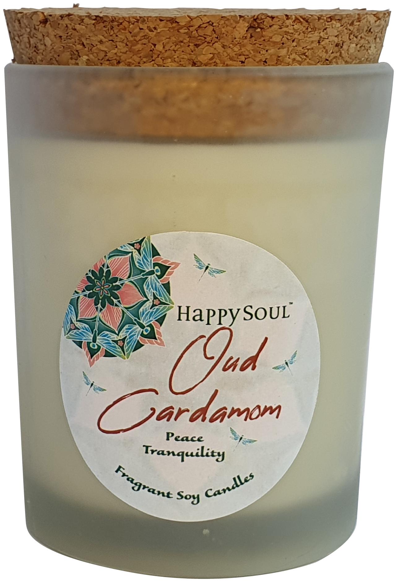 

Happy Soul Wax White Scented candle