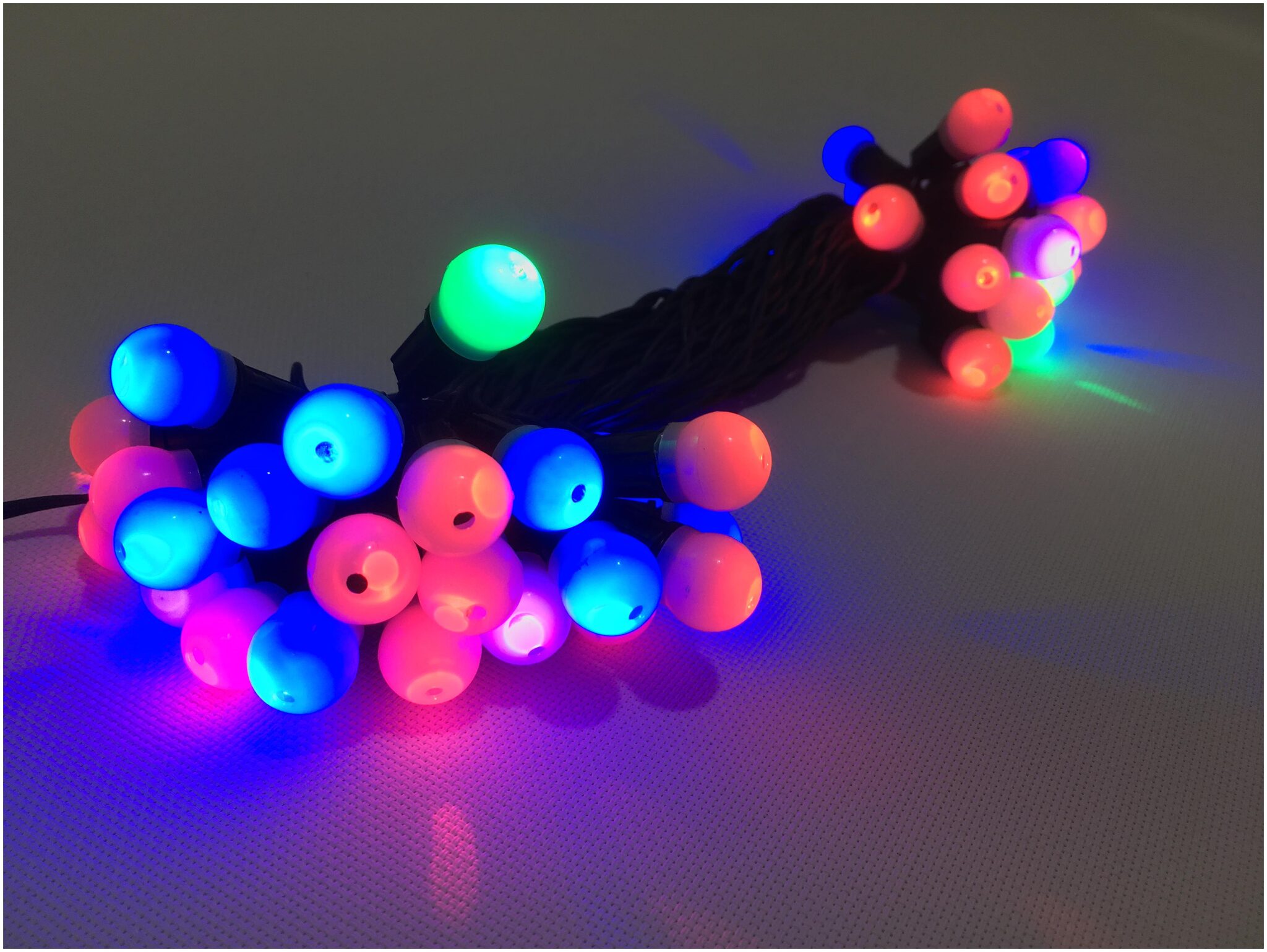 

Happy2Buy Multi-Colorful Decorative Globe Fairy String Lights (40 LED s) Decorative Diwali Led Lights for Decoration (9meter)