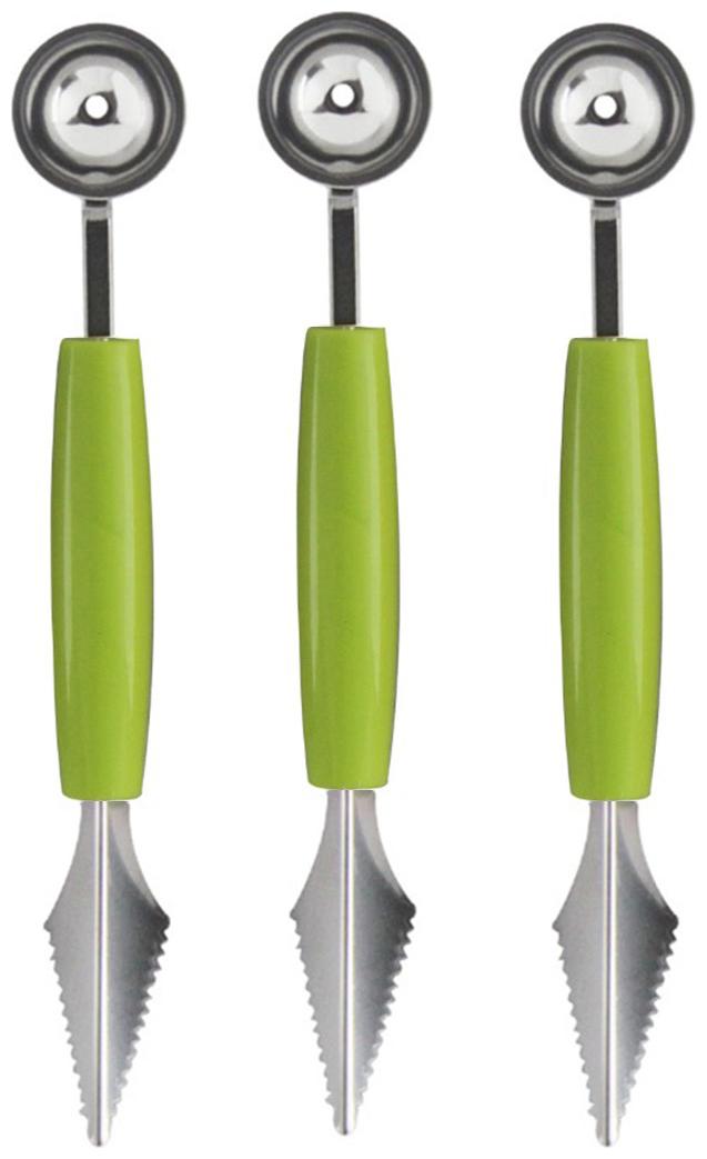 

Happy2Buy Stainless steel Fruit tool Green ( Set of 3 )