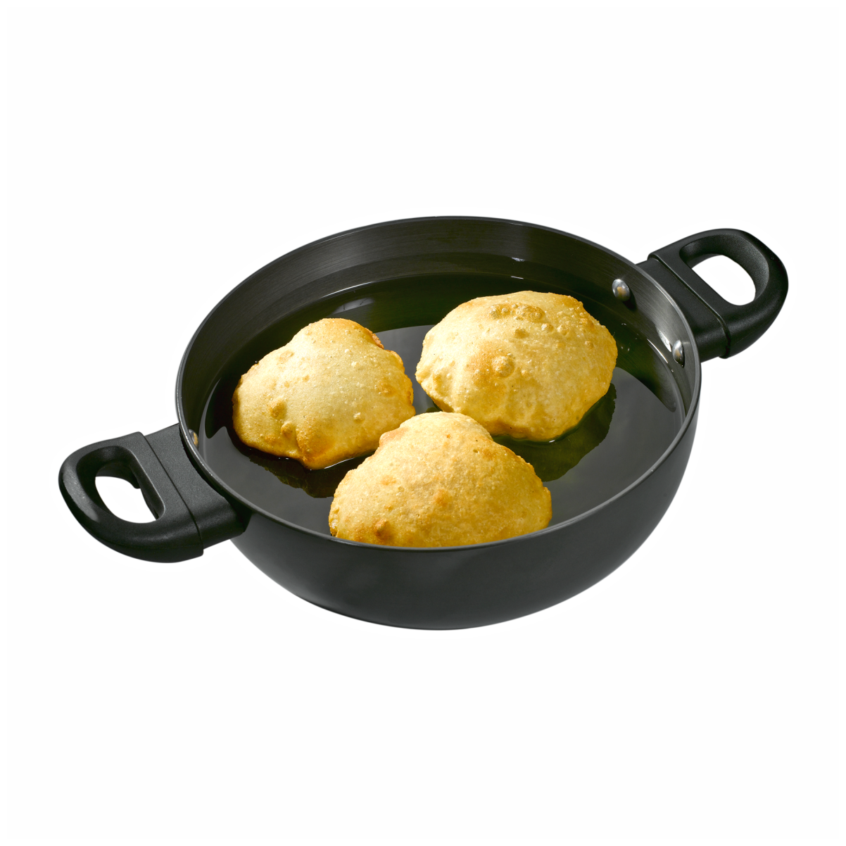 

Usha Shriram kadhai 5 Litre(Gas compatible)Hard Anodised kadhai