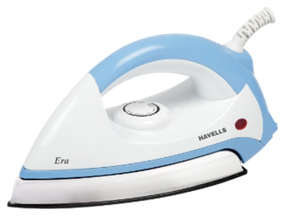 

Havells Era 1000 W Dry Iron (White Blue)