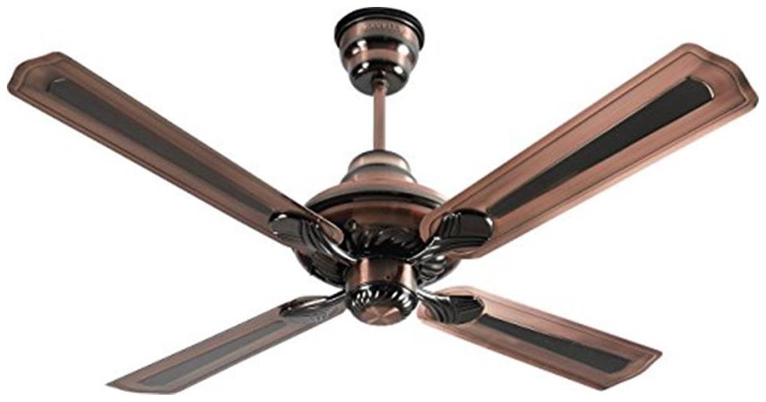 

Havells Florence 1200 MM 4 Blades Ceiling Fan (Black Antique Copper)