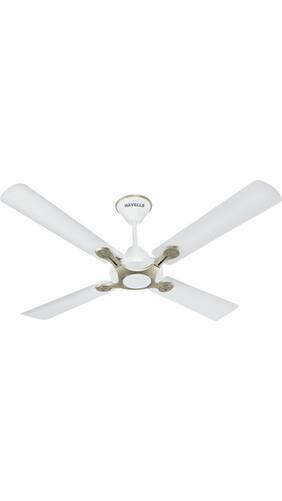 Havells Leganza 4 Blade (1200 mm) Ceiling Fan (White & Silver)