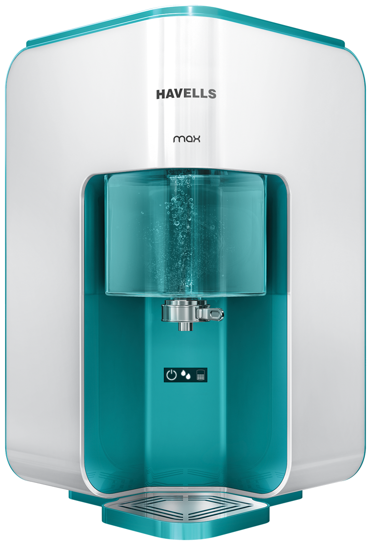 

Havells Max 8 L RO UV Electric Water Purifier (Silver)