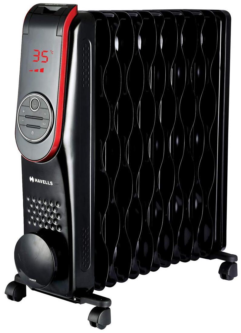 

Havells OFR 13 Wave Fins Digi Black 2500 W (Black)