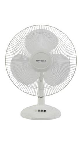 Havells Swing LX 3 Blade (400 mm) Table Fan (White)