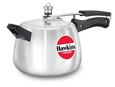 

Hawkins Contura White 4 Litre Pressure Cooker