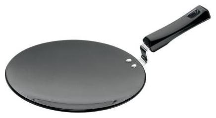 

Hawkins Futura Hard Anodised Tawa with Plastic Handle 26cm Black