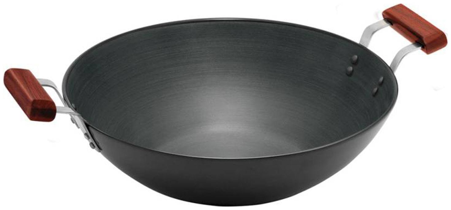 

Hawkins Futura Kadhai 2 5 L and 4 06mm Thick Base - Hard Anodised - No Lid