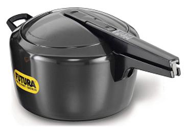

Hawkins Futura 7 L Jumbo Black Pressure Cooker (O70)