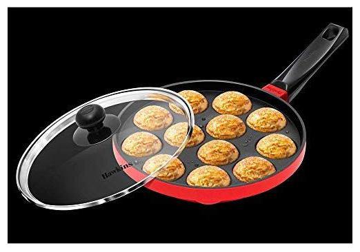 

Hawkins Nonstick Appe Pan with Glass Lid 12 Cups 22 cm (NAPE22G)