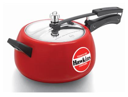 

Hawkins Tomato Red 5L Pressure Cooker