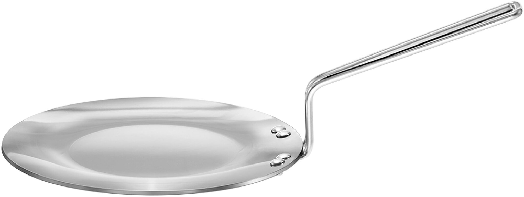

Hawkins Triply 3 mm Stainless Steel Tawa 22 cm Silver