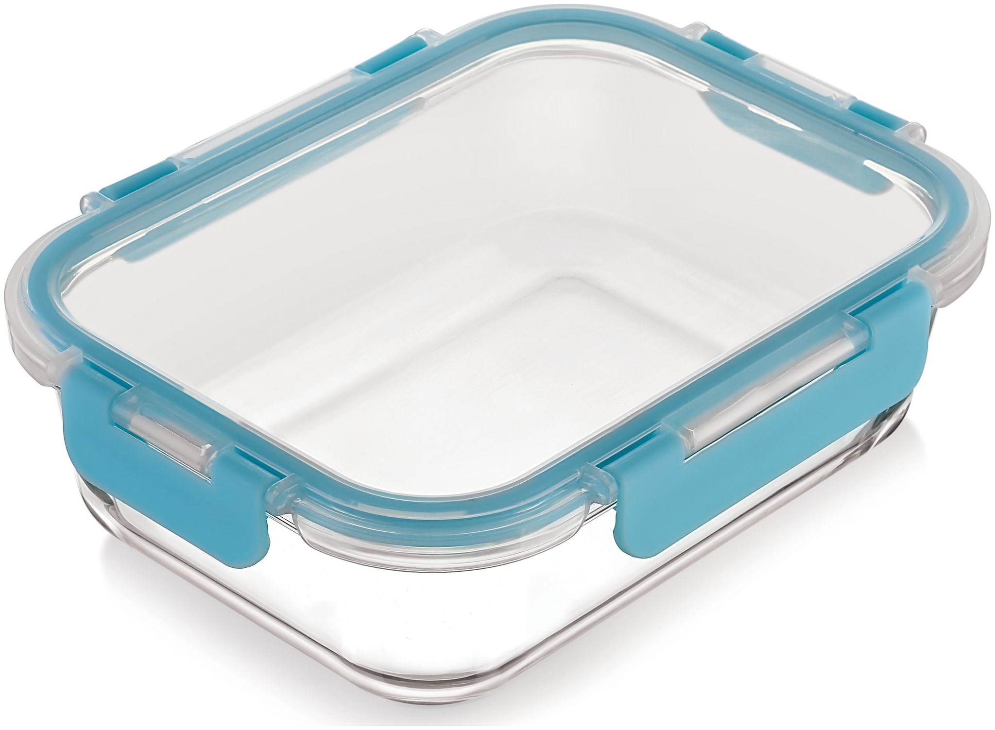 

Hazel 1050 ml Transparent Glass Container Set - Set of 1