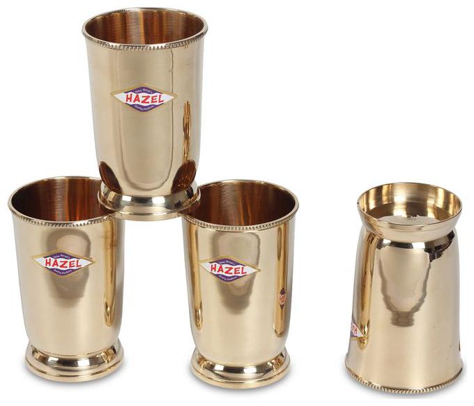 

Hazel Brass Water Glasses Dana Set Of 4 260 ml