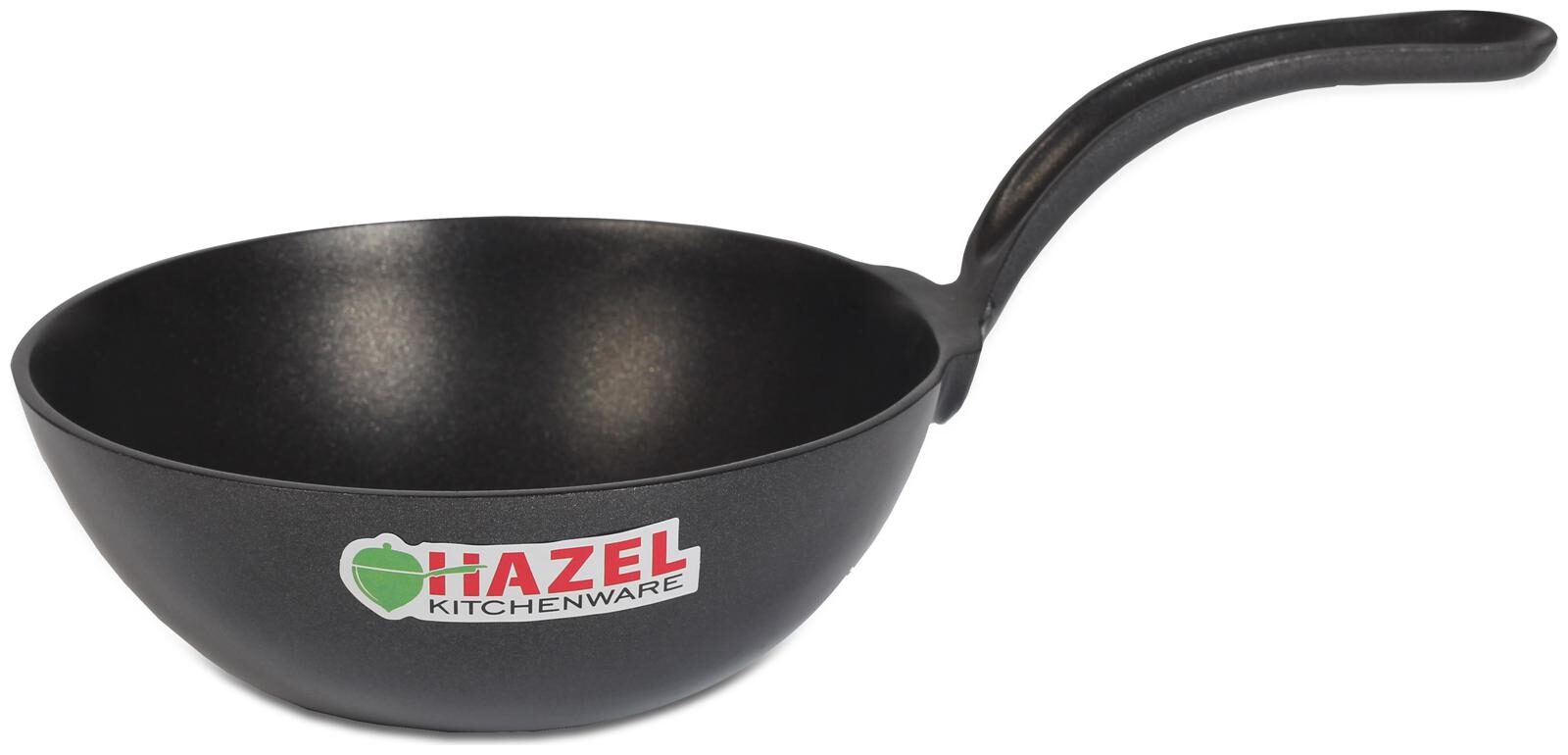 

Hazel Kadai With Handle Chinese Wok Black 650 ml