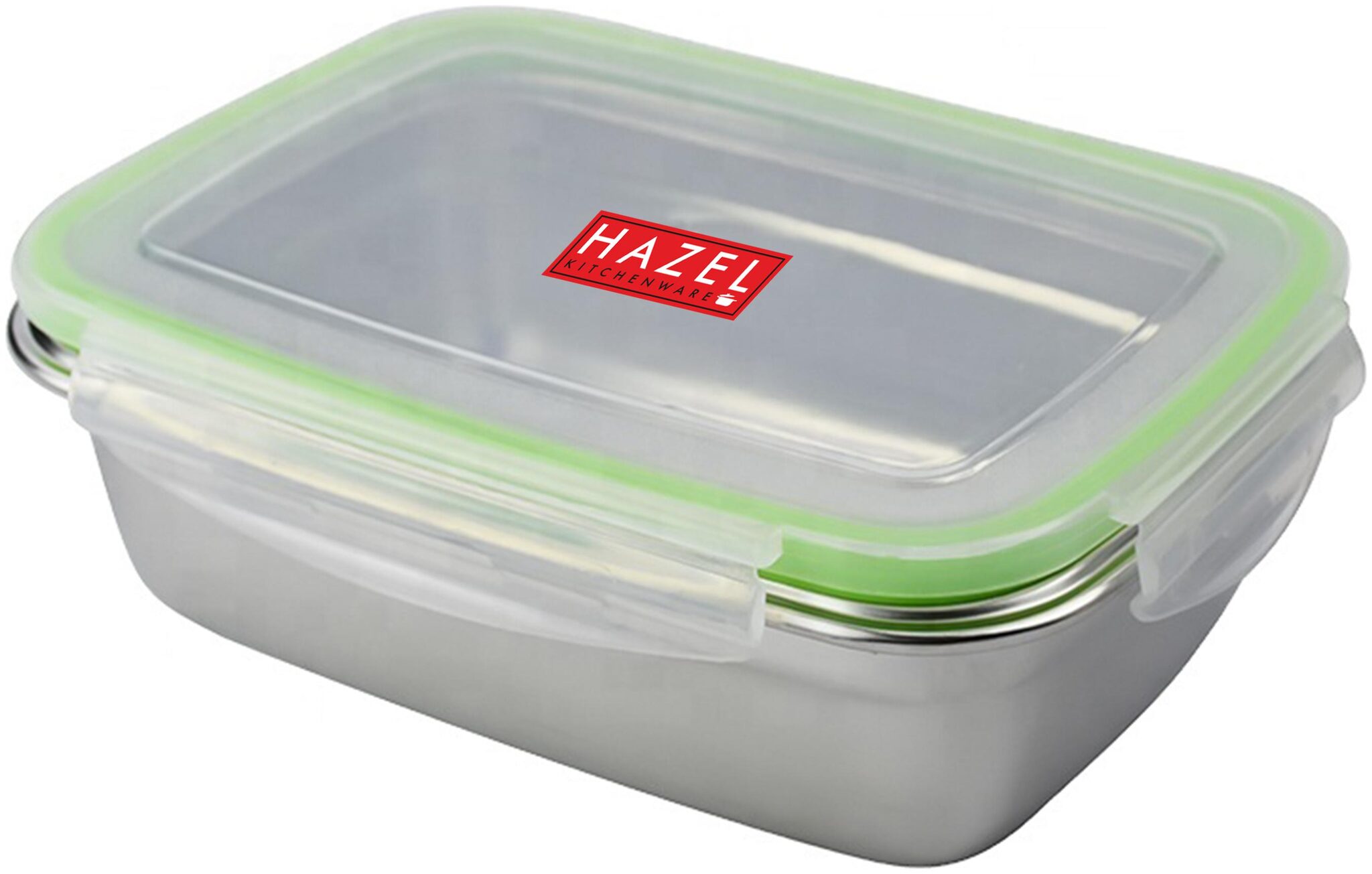 

Hazel Silver 1 Containers Lunch box ( Set of 1 1600 ml )