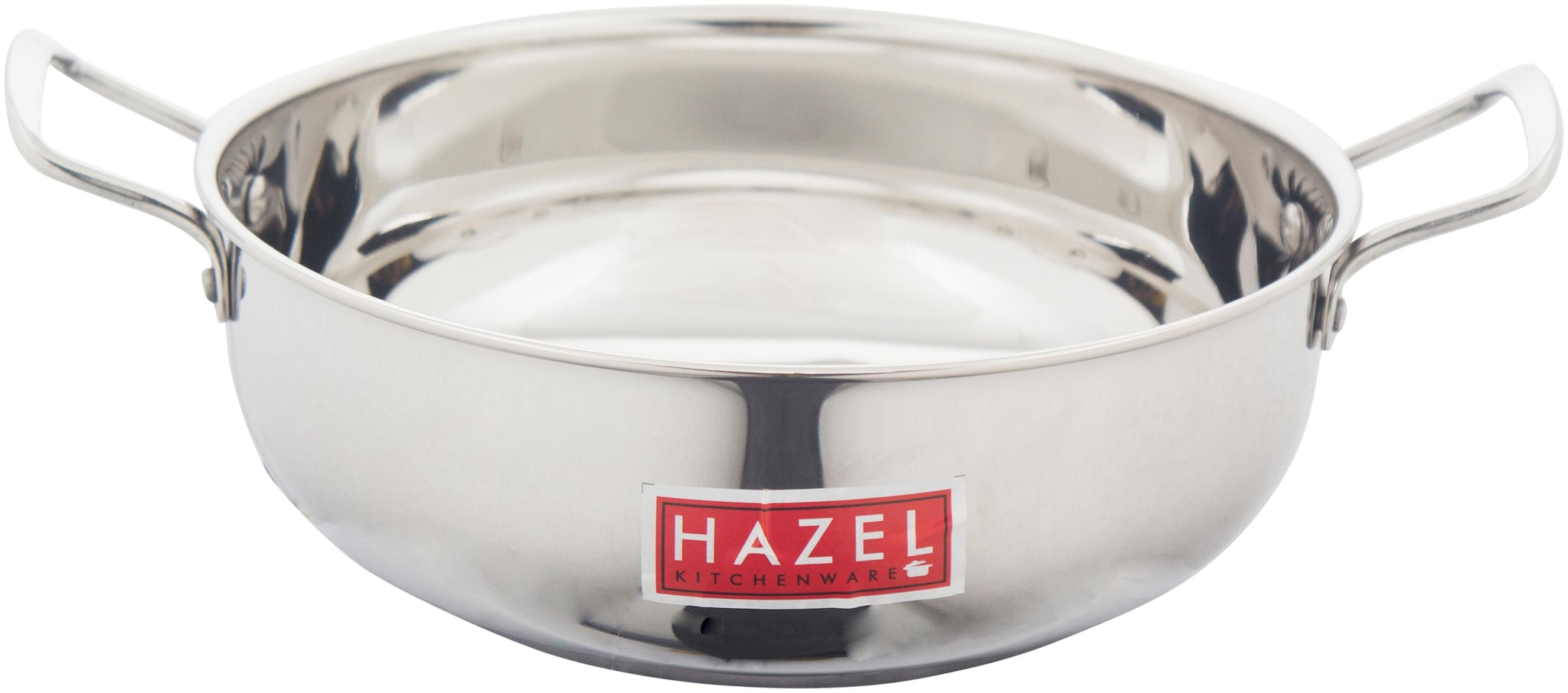 

HAZEL Stainless Steel Induction Bottom Kadhai Set of 1