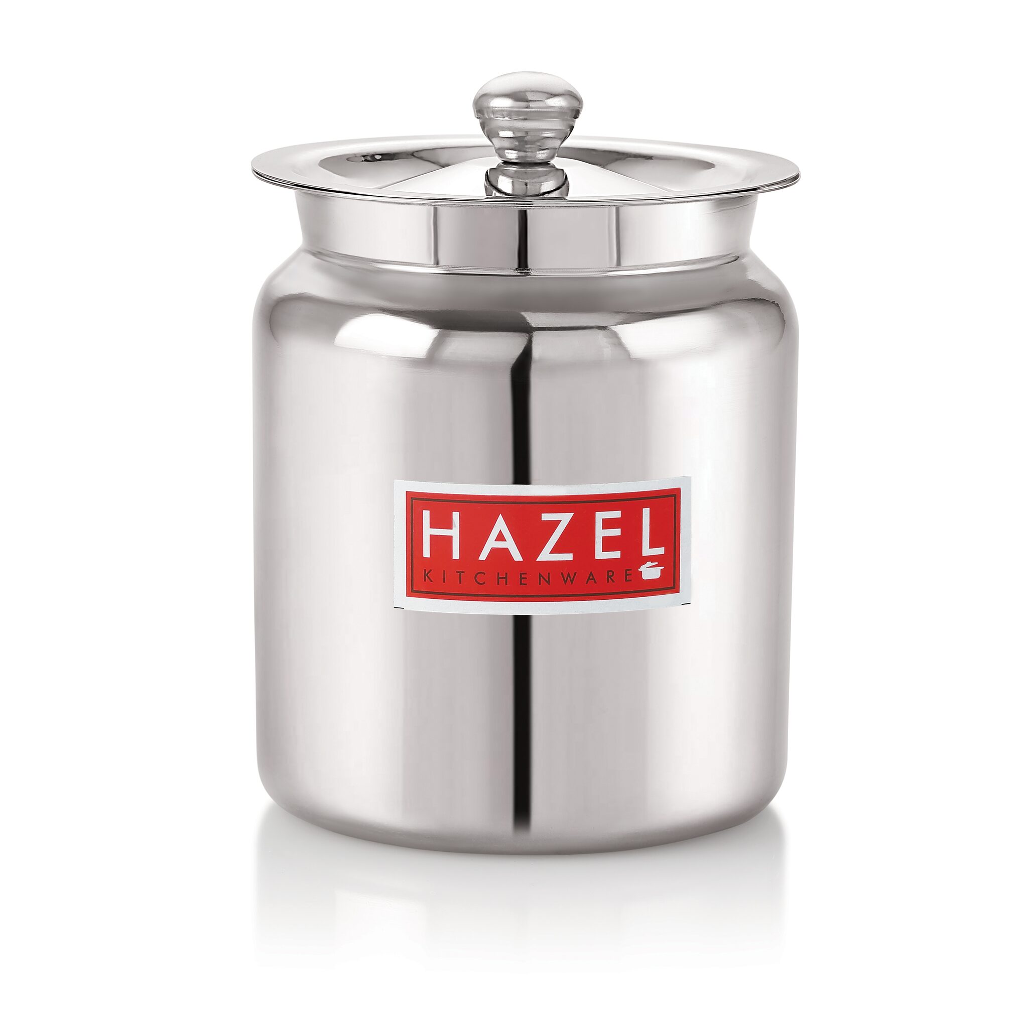 

Hazel Stainless Steel Oil Ghee Storage Container 1 1 L Silver
