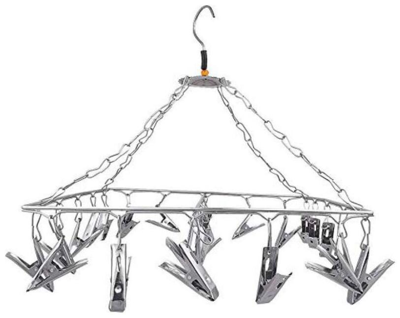 

HAZZLEWOOD Stainless steel Ceiling Cloth Dryer ( Silver Maximum Load Upto 3kg kg )