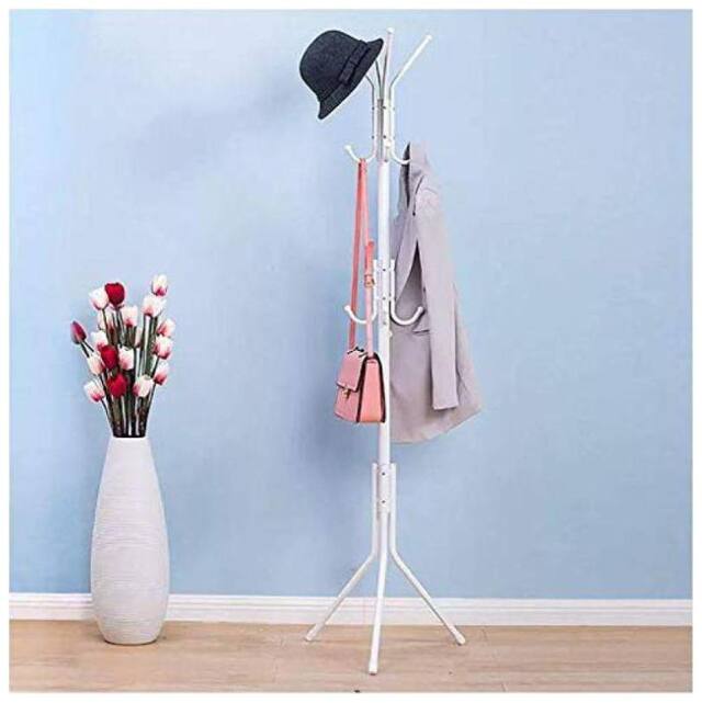 Hazzlewood Powder Coated Tube Engineering Plastics hat and Coat Rack